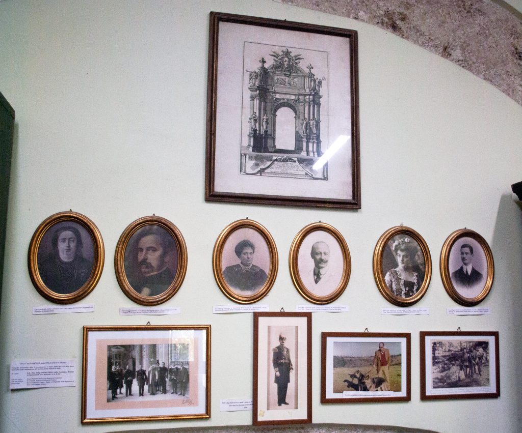 Castello Pignatelli Monteroduni: ritratti di famiglia