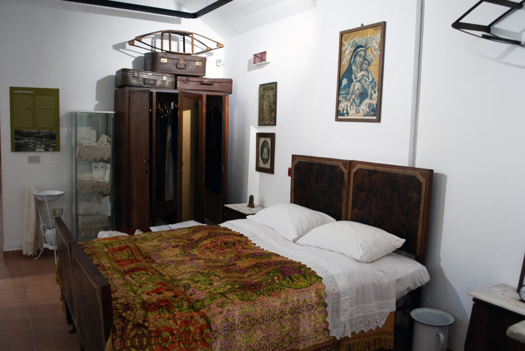 Museo Antropologico di Monteroduni: camera da letto