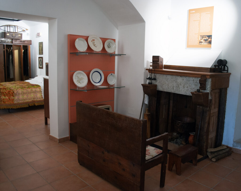 Museo Antropologico di Monteroduni: camino
